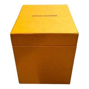 Louis Vuitton Orange Gift Box Lid For Jewelry Watch Wallet Accessories Authentic